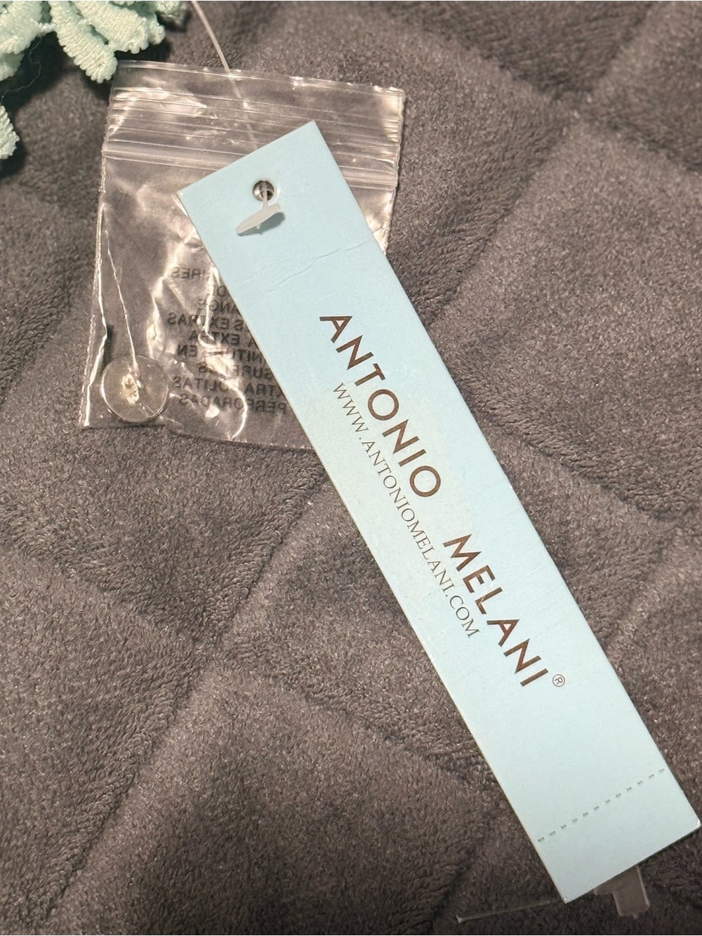 NWT Antonio Melani Mint Green Lace Midi Dress Size 8 - Picture 10 of 14